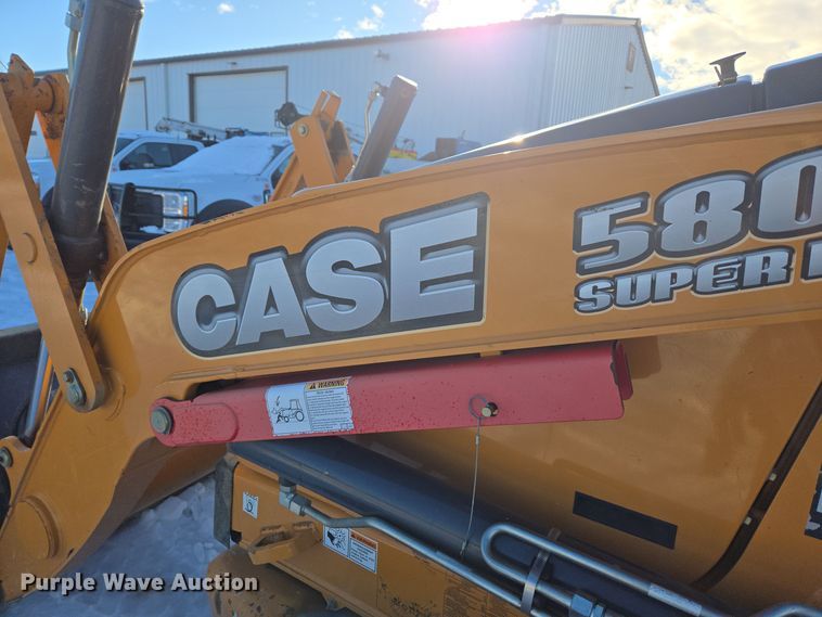 image for item ER5077 2015 Case 580 Super N backhoe