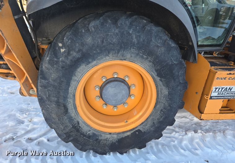 image for item ER5077 2015 Case 580 Super N backhoe