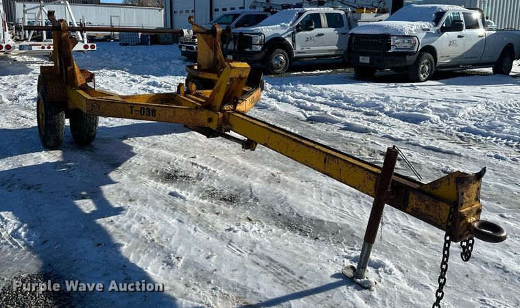 image for item ER5081 1972 CAB reel trailer