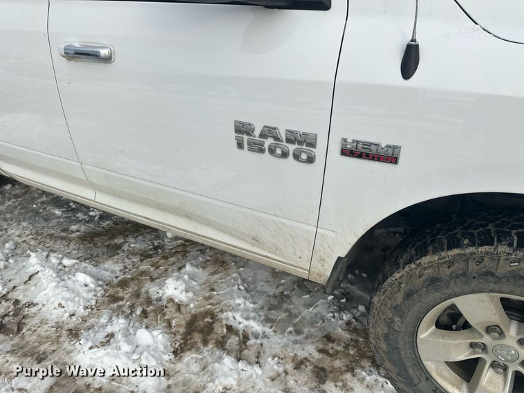 image for item ER5088 2016 Dodge Ram 1500 Quad Cab pickup truck