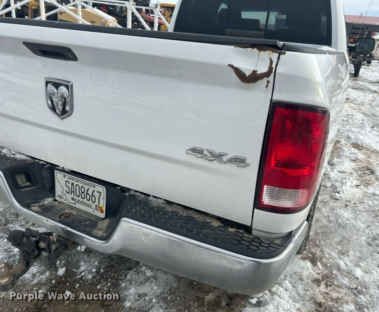 image for item ER5088 2016 Dodge Ram 1500 Quad Cab pickup truck