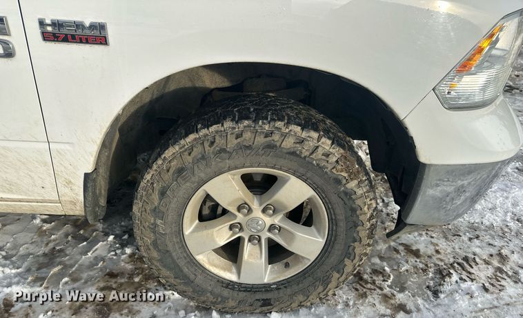 image for item ER5088 2016 Dodge Ram 1500 Quad Cab pickup truck