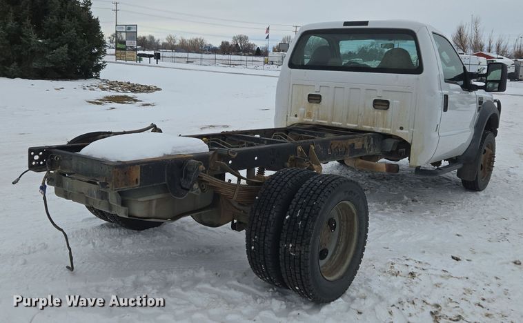 image for item ER5092 2008 Ford F550 Super Duty XL truck cab and chassis