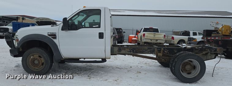 image for item ER5092 2008 Ford F550 Super Duty XL truck cab and chassis