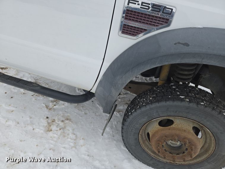 image for item ER5092 2008 Ford F550 Super Duty XL truck cab and chassis