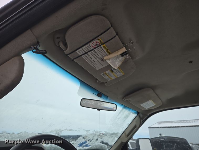 image for item ER5092 2008 Ford F550 Super Duty XL truck cab and chassis