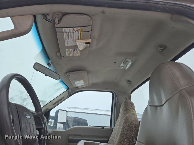 image for item ER5092 2008 Ford F550 Super Duty XL truck cab and chassis