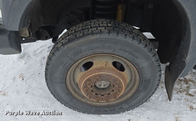 image for item ER5092 2008 Ford F550 Super Duty XL truck cab and chassis