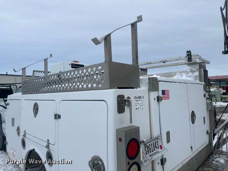 image for item ER5095 2007 Chevrolet Silverado 3500 utility bed pickup truck