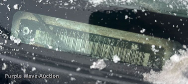 image for item ER5095 2007 Chevrolet Silverado 3500 utility bed pickup truck