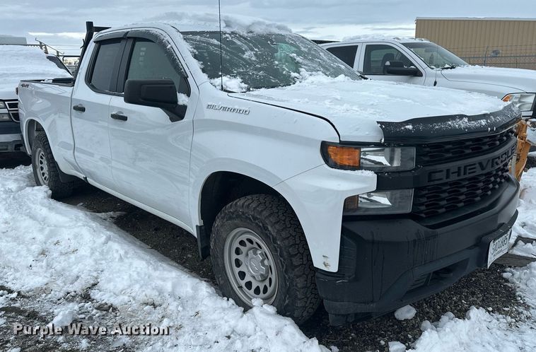 image for item ER5096 2019 Chevrolet Silverado 1500 Double Cab pickup truck