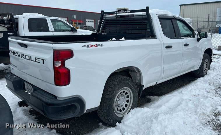 image for item ER5096 2019 Chevrolet Silverado 1500 Double Cab pickup truck