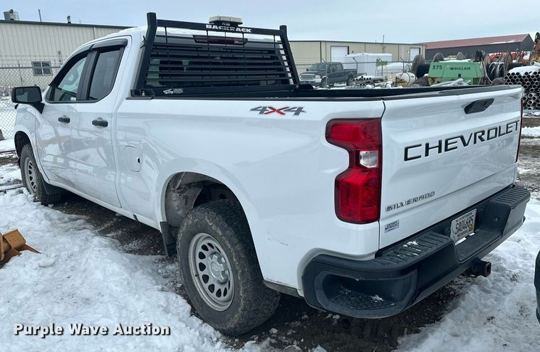 image for item ER5096 2019 Chevrolet Silverado 1500 Double Cab pickup truck