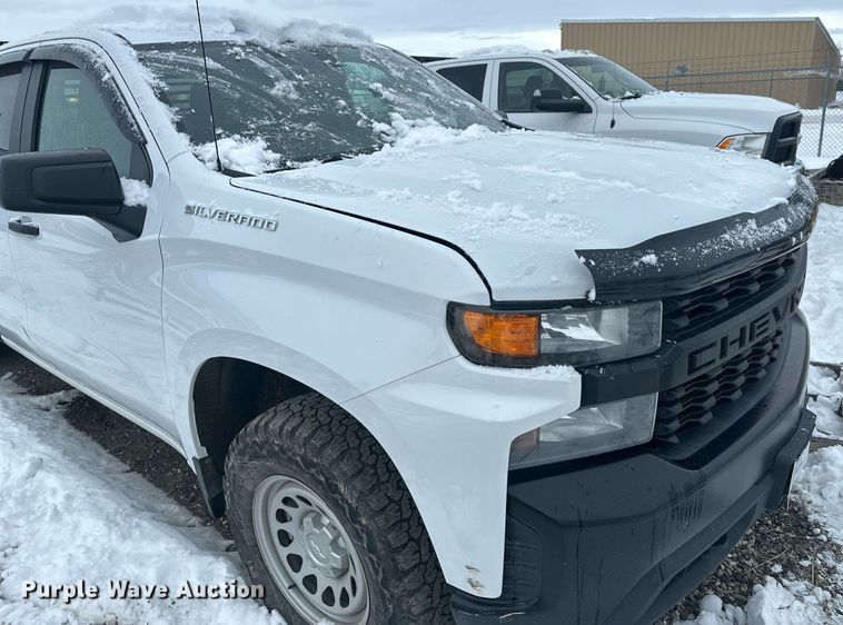 image for item ER5096 2019 Chevrolet Silverado 1500 Double Cab pickup truck