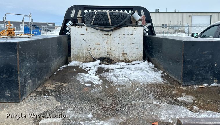 image for item ER5097 2015 Dodge Ram 3500 Crew Cab flatbed pickup truck