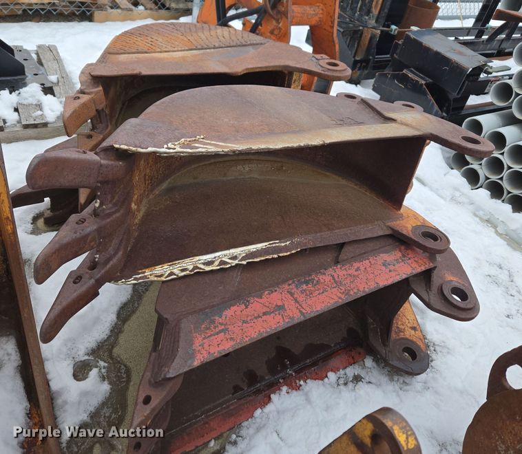 image for item ER5103 (4) backhoe buckets