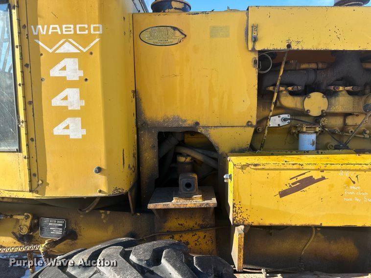 image for item ER5114 1972 Wabco 444 rigid frame motor grader