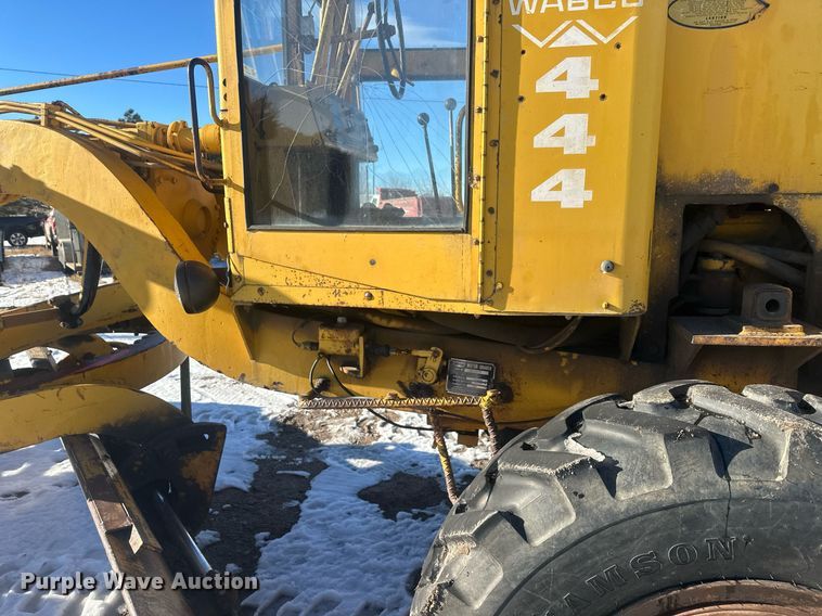 image for item ER5114 1972 Wabco 444 rigid frame motor grader