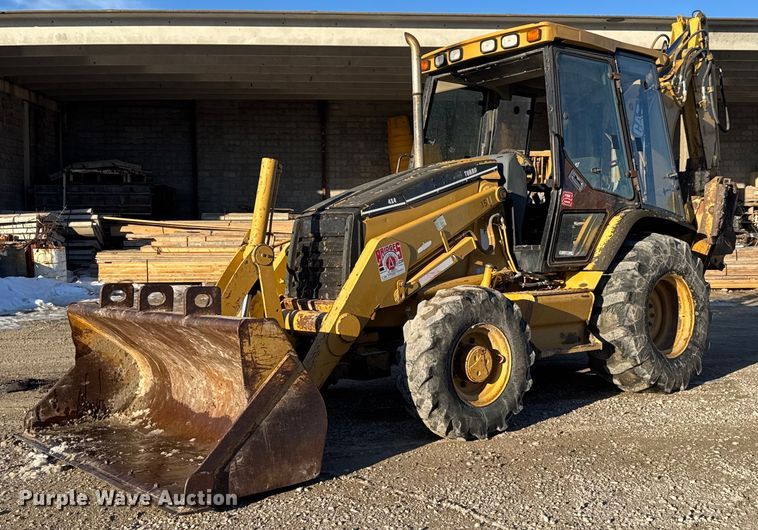 image for item LH9429 1999 Caterpillar 416C backhoe