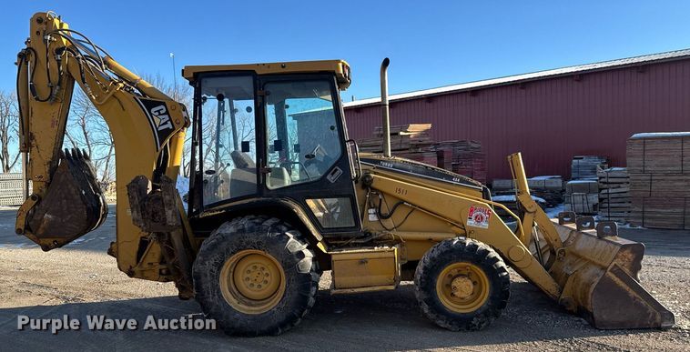 image for item LH9429 1999 Caterpillar 416C backhoe