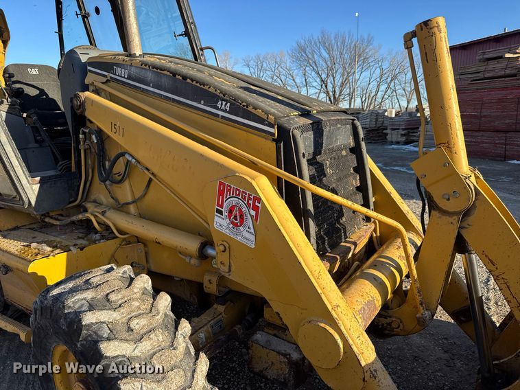 image for item LH9429 1999 Caterpillar 416C backhoe