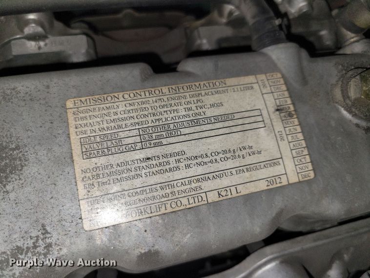 image for item OH9508 Mitsubishi FG25N forklift