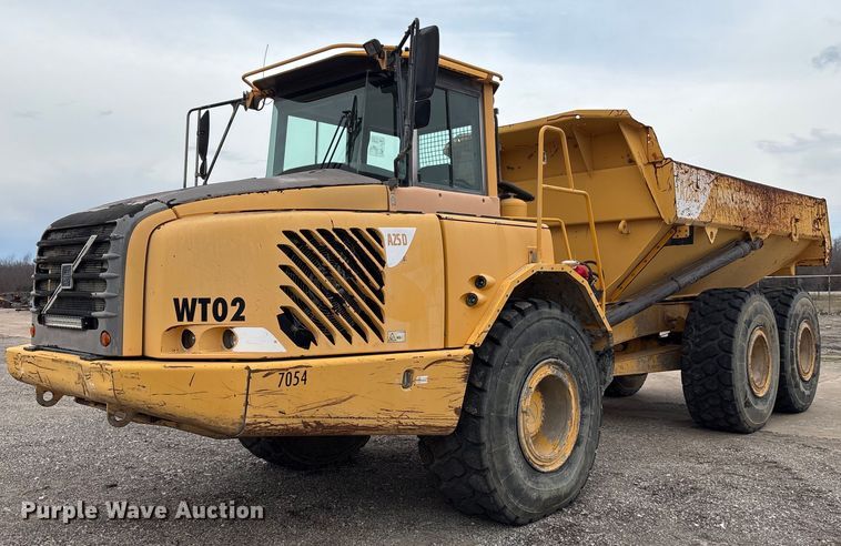 image for item OK9491 2005 Volvo A25D articulated haul truck