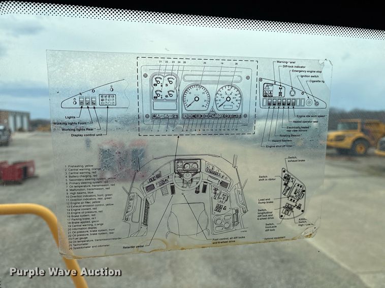 image for item OK9491 2005 Volvo A25D articulated haul truck