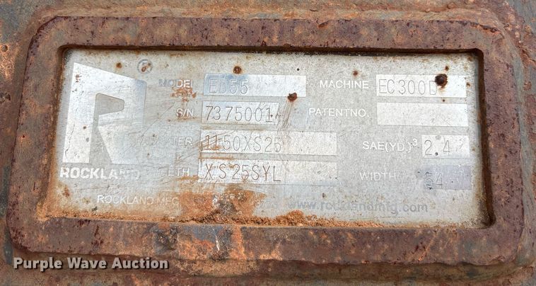 image for item OK9492 2015 Volvo EC350EL excavator