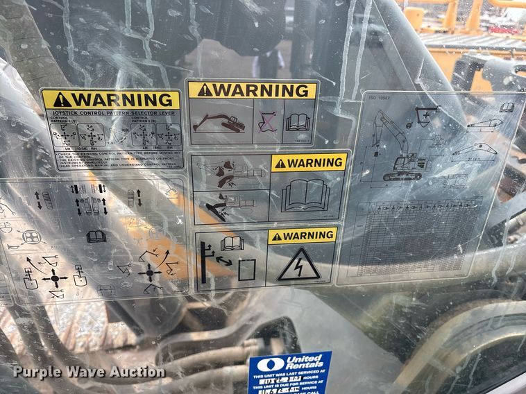 image for item OK9492 2015 Volvo EC350EL excavator