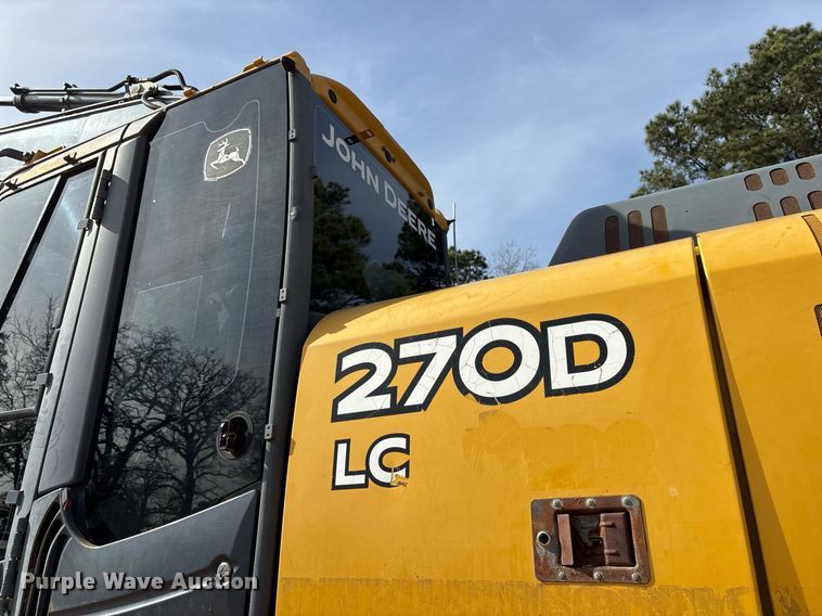 image for item OK9500 2007 John Deere 270D LC excavator
