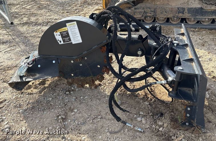 image for item OK9503 2023 Wolverine SG13-08D skid steer stump grinder