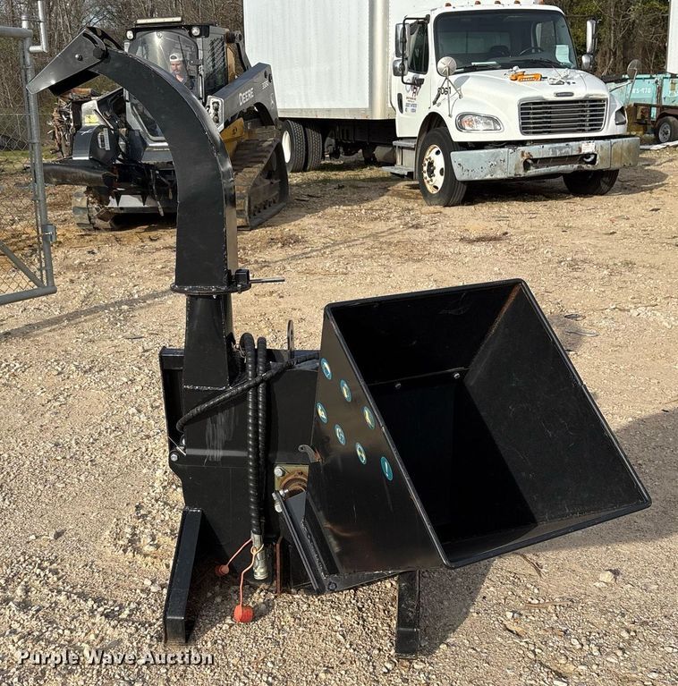 image for item OK9504 2023 Mower King SSBX42S skid steer wood chipper