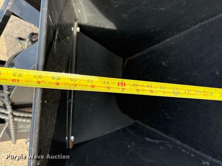 image for item OK9504 2023 Mower King SSBX42S skid steer wood chipper