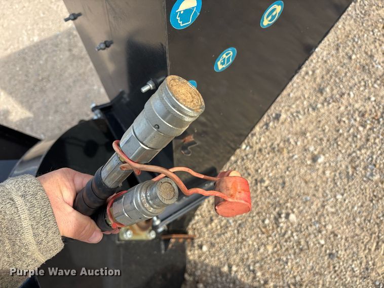 image for item OK9504 2023 Mower King SSBX42S skid steer wood chipper