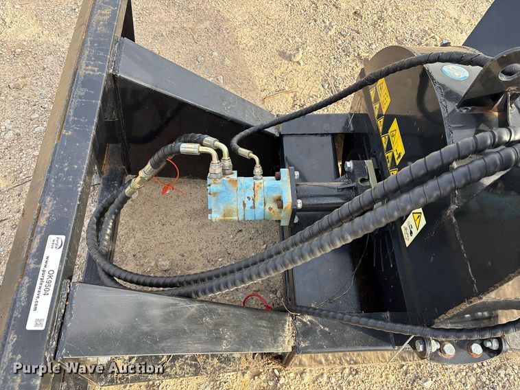 image for item OK9504 2023 Mower King SSBX42S skid steer wood chipper