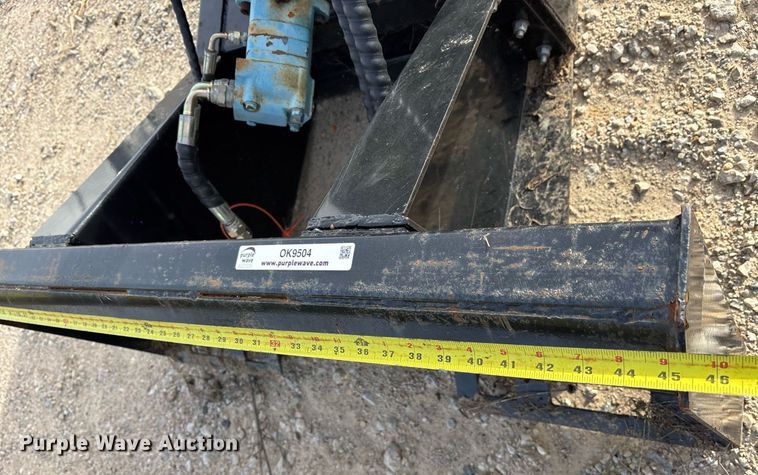 image for item OK9504 2023 Mower King SSBX42S skid steer wood chipper