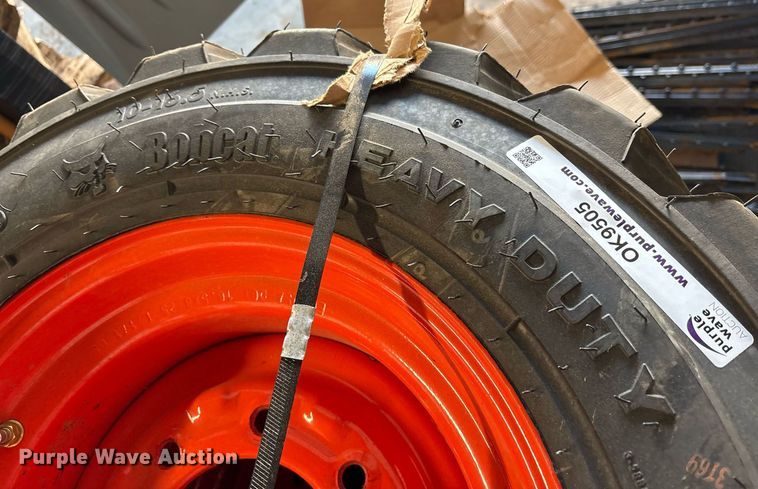 image for item OK9505 (4) Bobcat Bead Guard Heavy Duty 10-16.5 tires and wheels