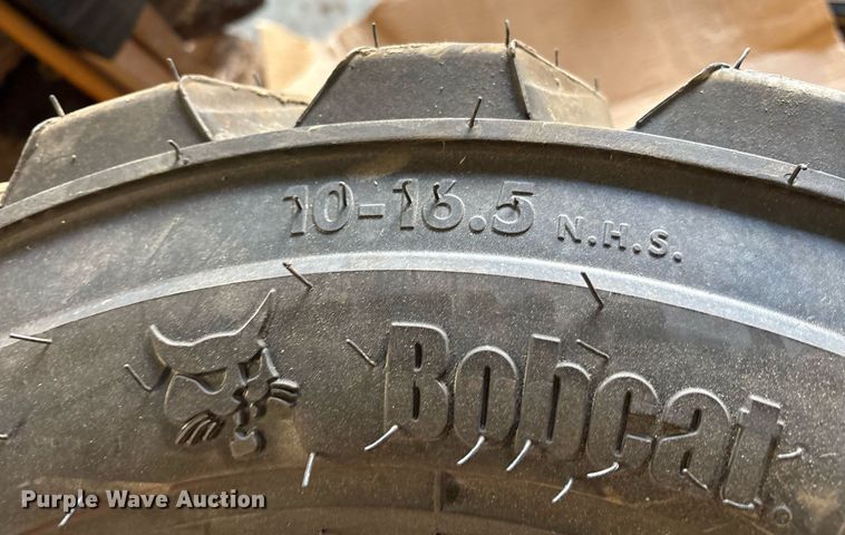 image for item OK9505 (4) Bobcat Bead Guard Heavy Duty 10-16.5 tires and wheels