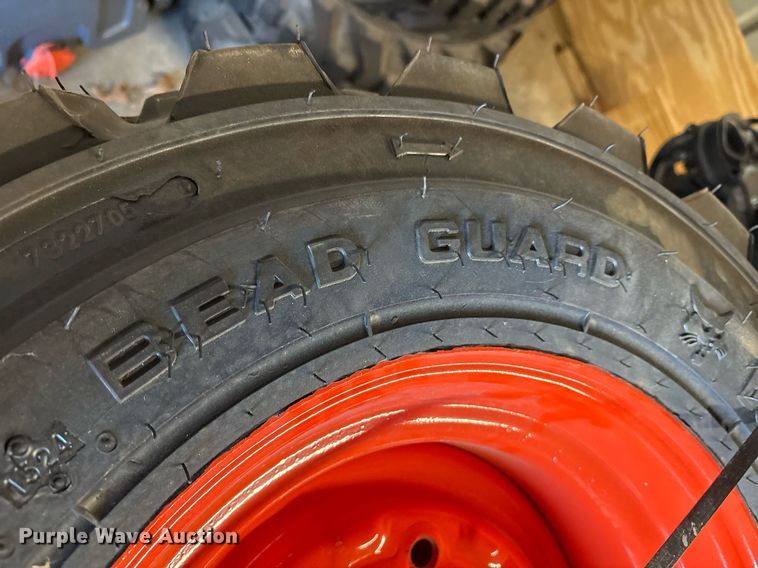 image for item OK9505 (4) Bobcat Bead Guard Heavy Duty 10-16.5 tires and wheels