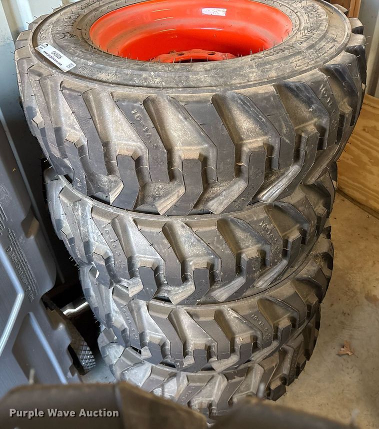 image for item OK9506 (4) Bobcat Bead Guard Heavy Duty 10-16.5 tires and wheels