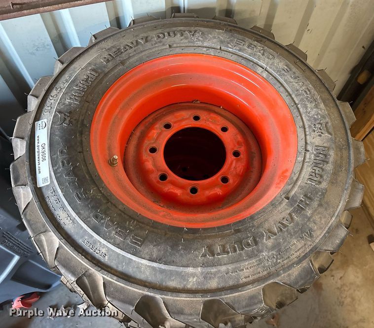 image for item OK9506 (4) Bobcat Bead Guard Heavy Duty 10-16.5 tires and wheels