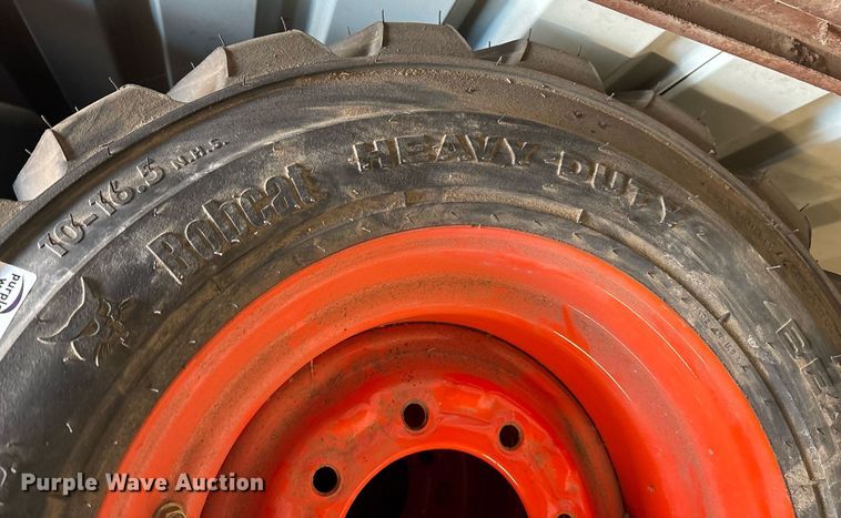 image for item OK9506 (4) Bobcat Bead Guard Heavy Duty 10-16.5 tires and wheels