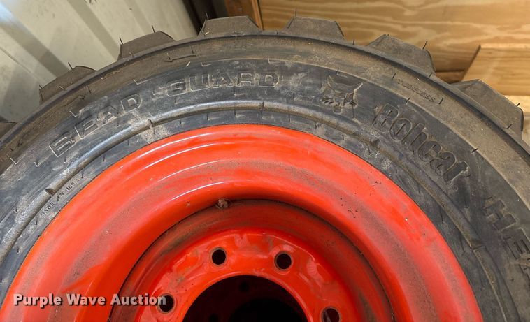 image for item OK9506 (4) Bobcat Bead Guard Heavy Duty 10-16.5 tires and wheels