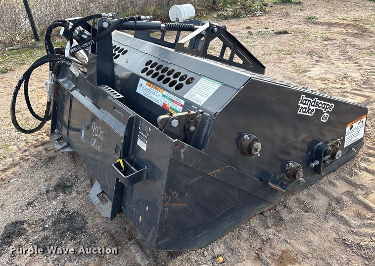 image for item OK9519 2022 Bobcat LR 6B skid steer landscape rake