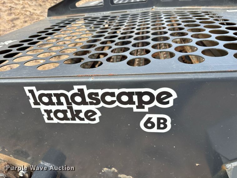 image for item OK9519 2022 Bobcat LR 6B skid steer landscape rake