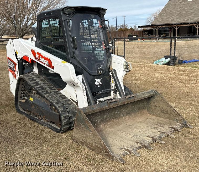 image for item OK9520 2021 Bobcat T62 tracked skid steer loader