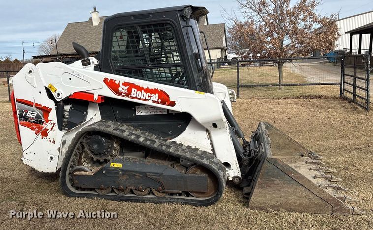 image for item OK9520 2021 Bobcat T62 tracked skid steer loader