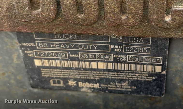 image for item OK9520 2021 Bobcat T62 tracked skid steer loader