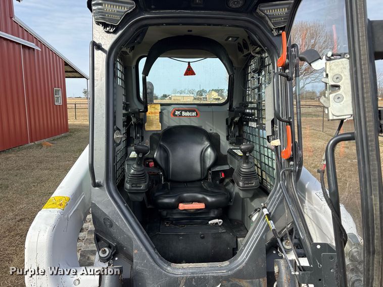 image for item OK9520 2021 Bobcat T62 tracked skid steer loader